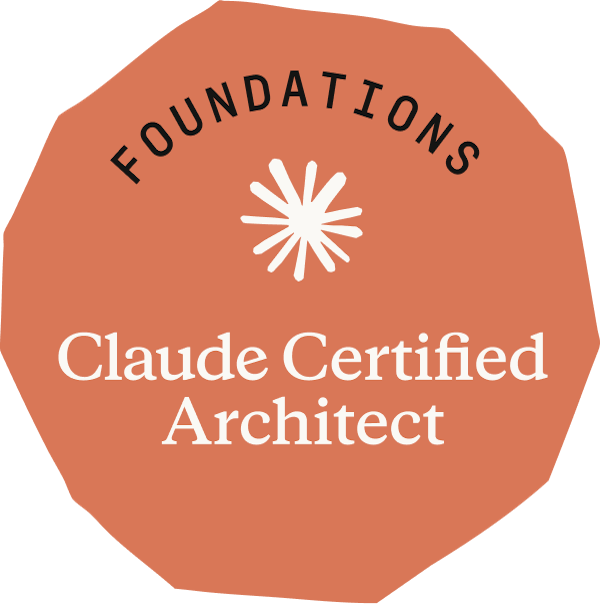 Claude Certified Architect - Foundations badge